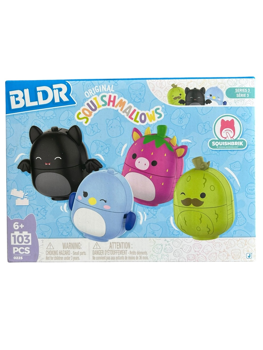 BLDR Squishmallows Buildable Figure Multipack (Series 3) New in Box Unopened